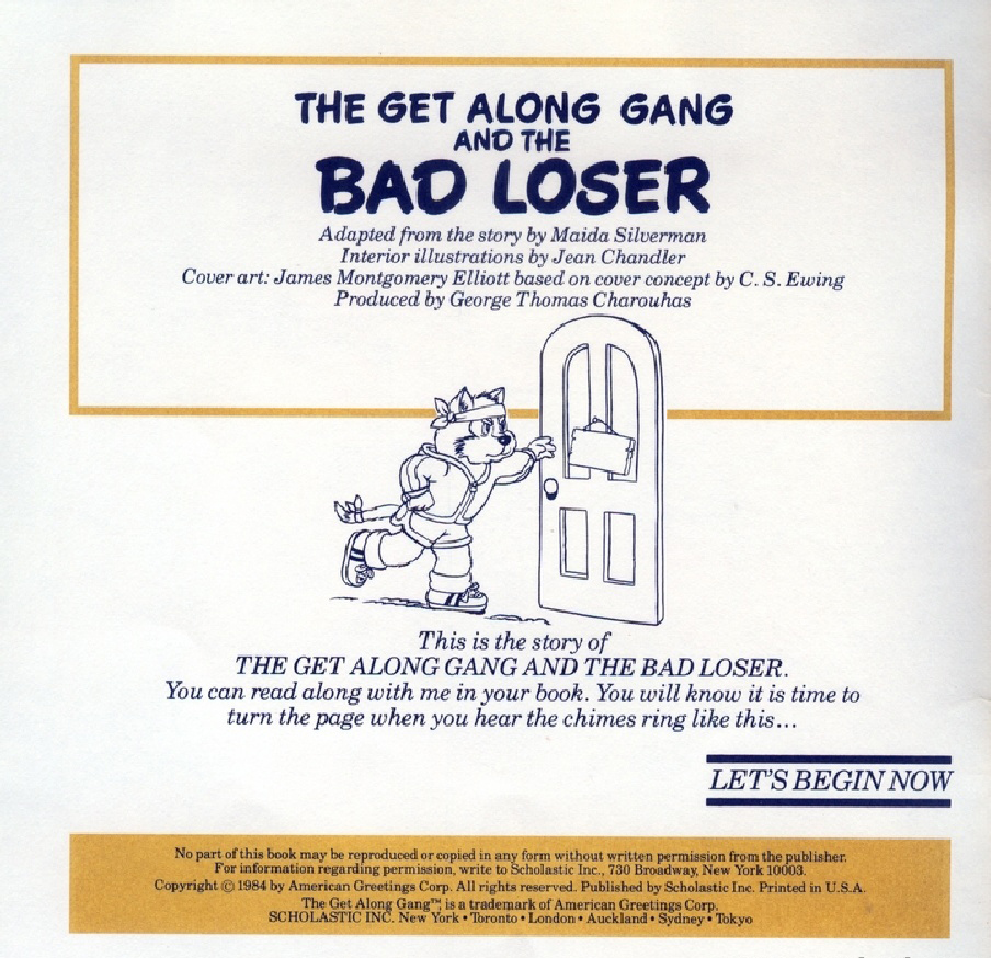 The Get Along Gang and the Bad Loser (02),绘本,绘本故事,绘本阅读,故事书,童书,图画书,课外阅读